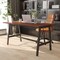 Emma and Oliver Remy 60x30 Dining or Gaming Table with Double Sided Laminate Table Top and Heavy Duty A-Frame Steel Base